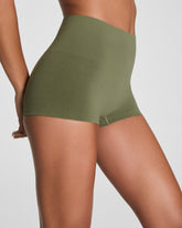 SPANXshape™ ExtraOrdinary Supima® Cotton Boyshort | Olive Leaf